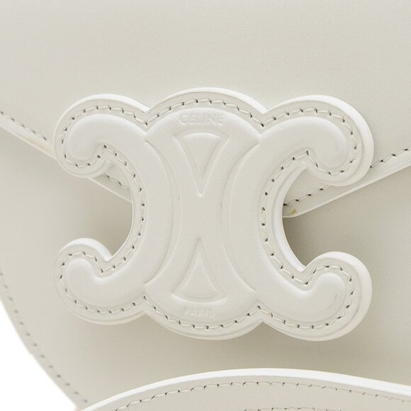 CELINE White Shoulder Bag - Picture 3 of 7